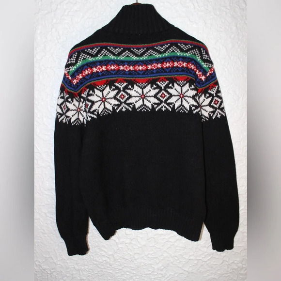 Vintage Polo Ralph Lauren Fair Isle Sweater XXL - Picture 6 of 9